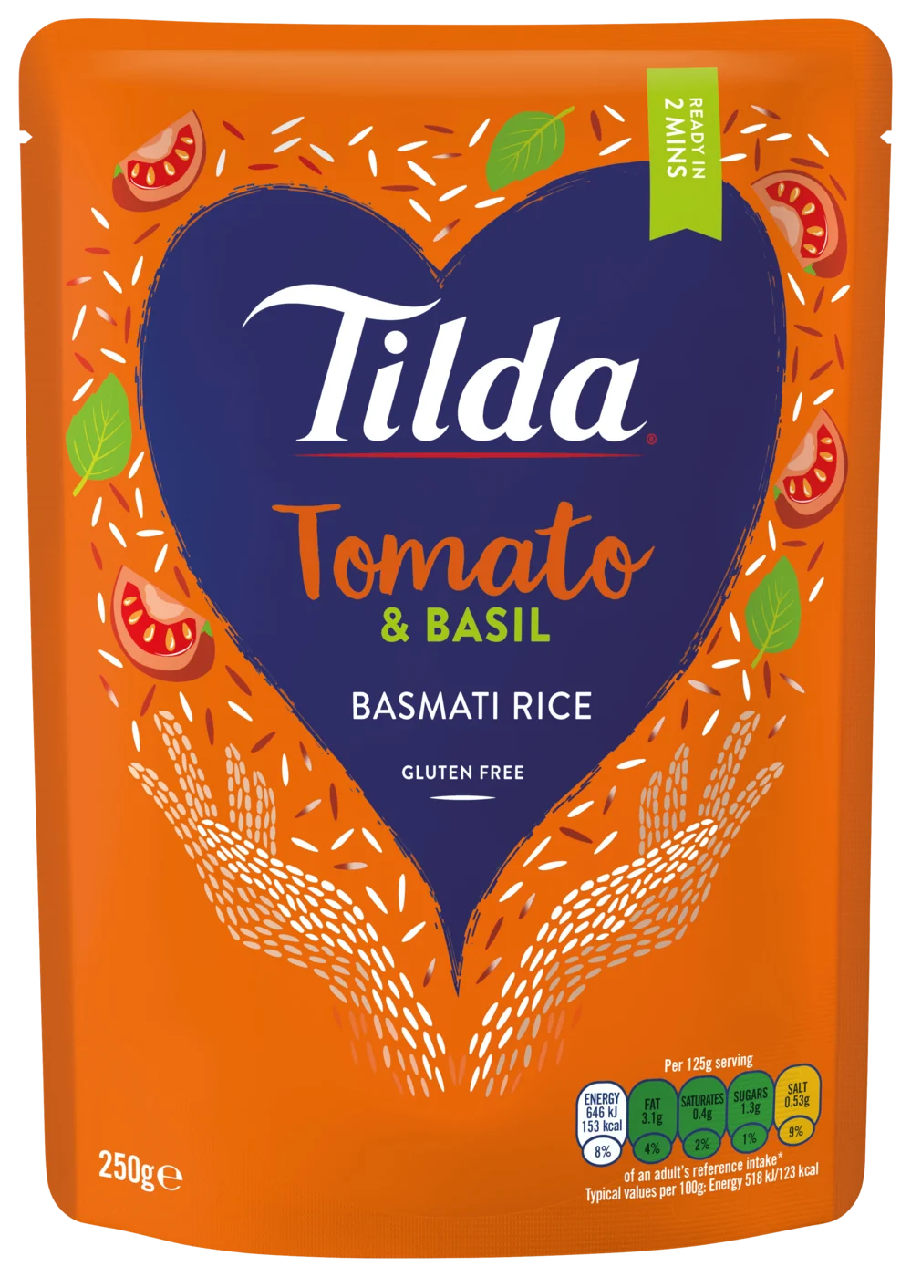 Tomato & Basil Basmati Rice